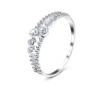 CZ Silver Ring NSR-2414
